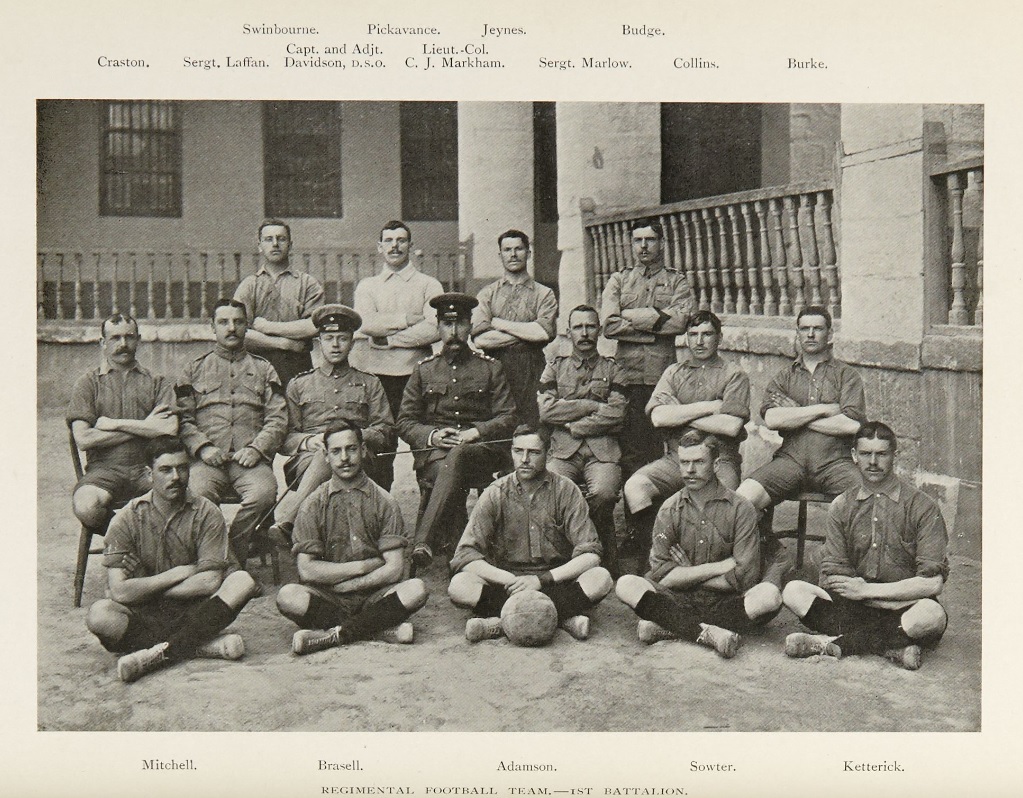 King's Royal Rifle Corps football team 1905